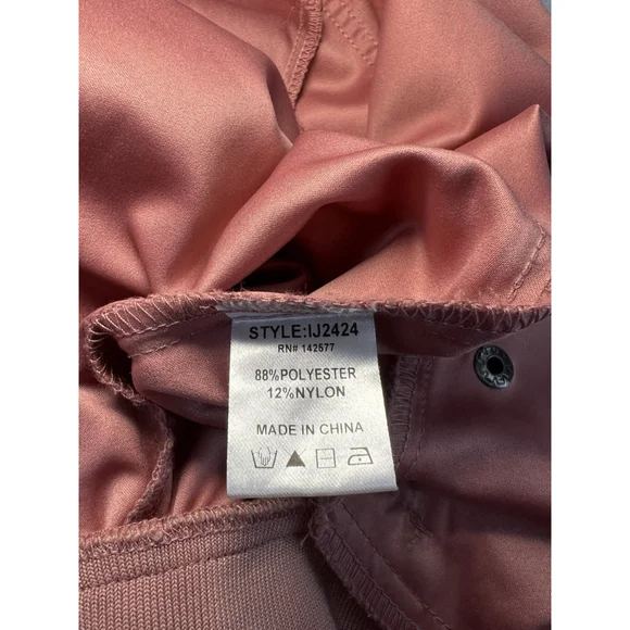 Iris Jacket Full Zip Pink Rose Girls Size Medium - Picture 12 of 13